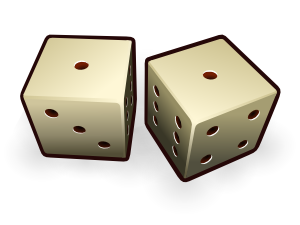 Dice clip art Free Vector