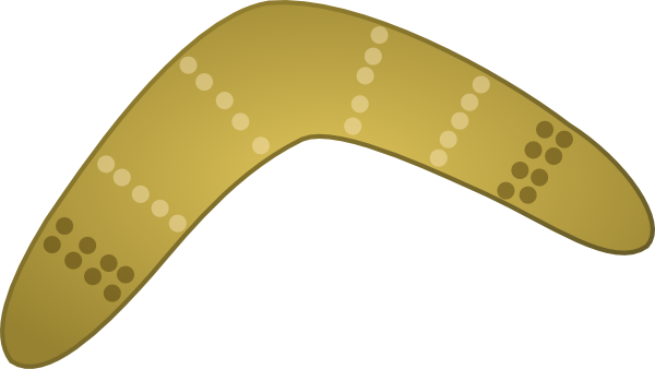 Boomerang Outline