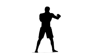 Boxer Silhouette - ClipArt Best