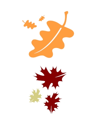 Clipart leaf fall