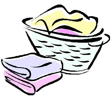 Folded Laundry Clipart