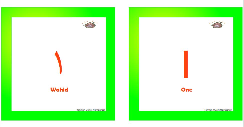 Printable arabic to english flash cards - Flashcards For Learning