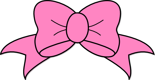 Pink ribbon clipart