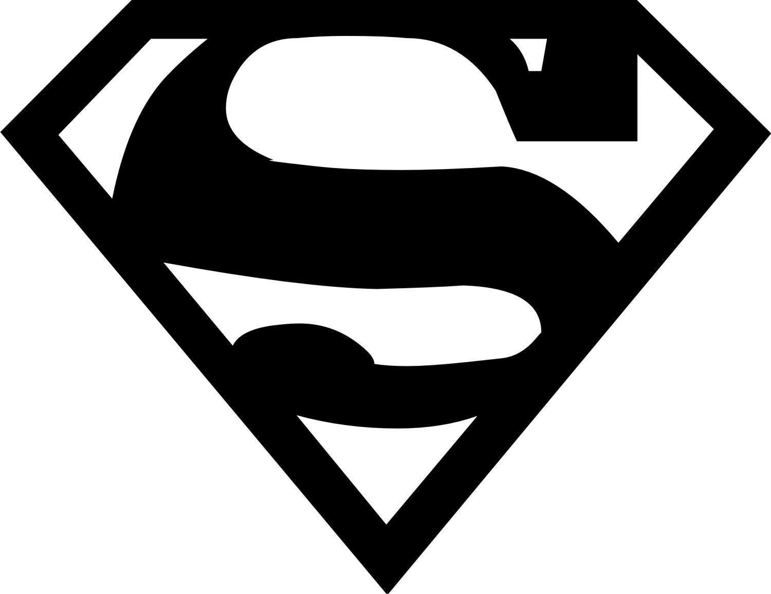 Superman s clipart