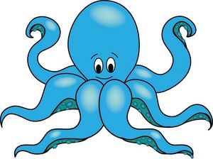 Free clipart images, Cartoon and Baby octopus