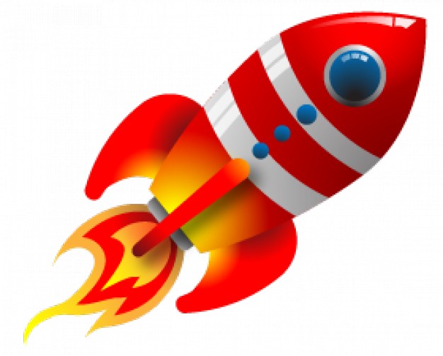 Retro Rocket Vector Vector | Free Download