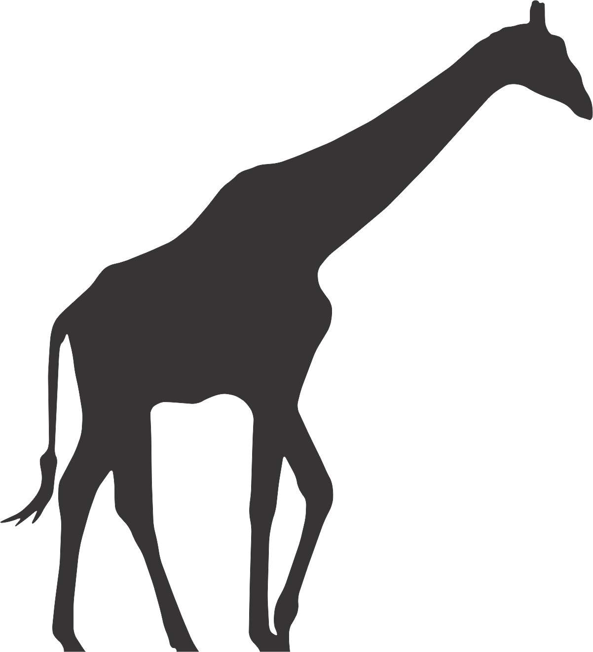 Sillouette Giraffe | Free Download Clip Art | Free Clip Art | on ...