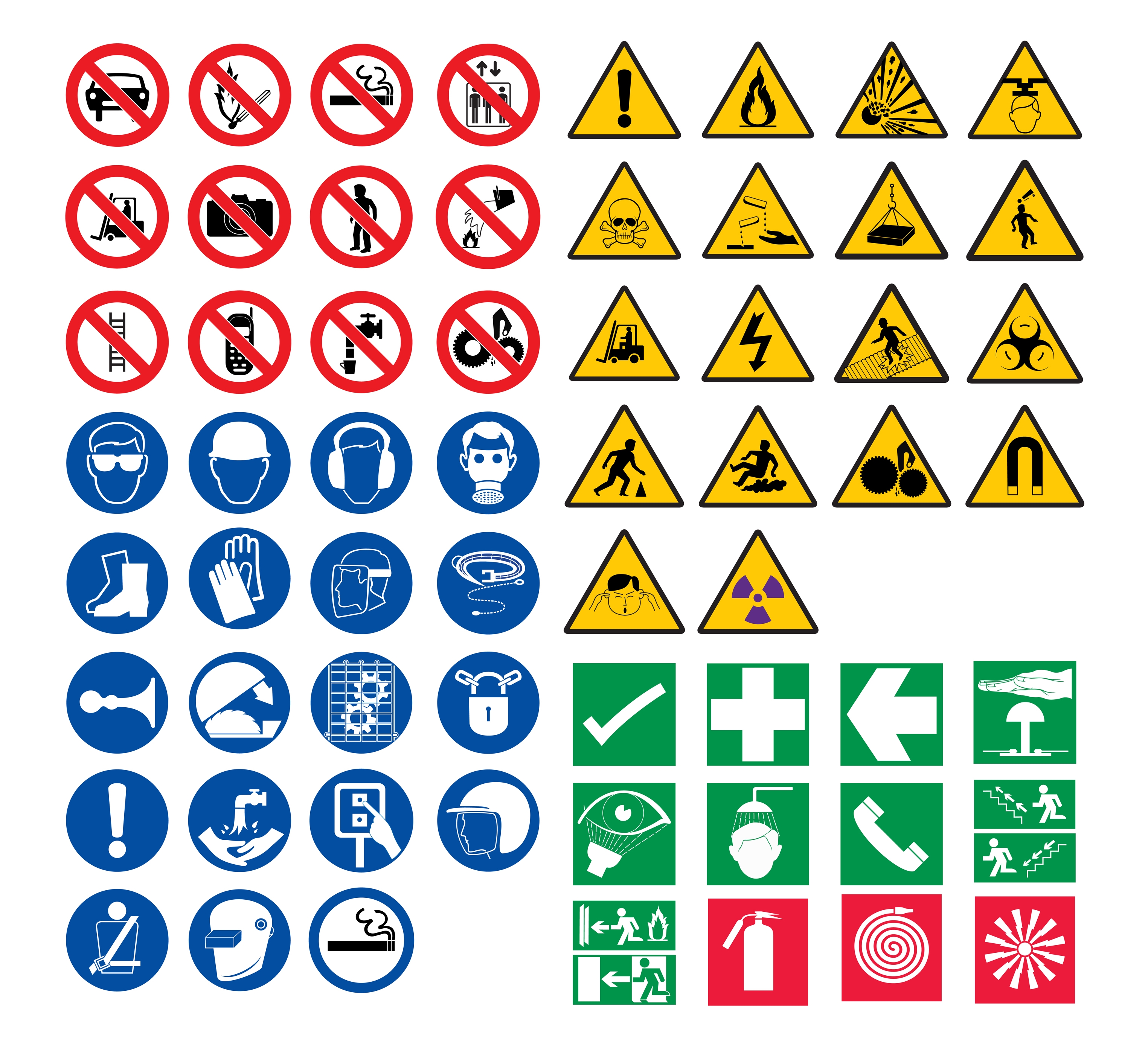 Occupational Health And Safety Signs And Symbols ClipArt Best 