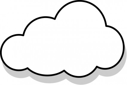 Image of Cloud Clip Art #911, Cartoon Rain Clouds - Clipartoons