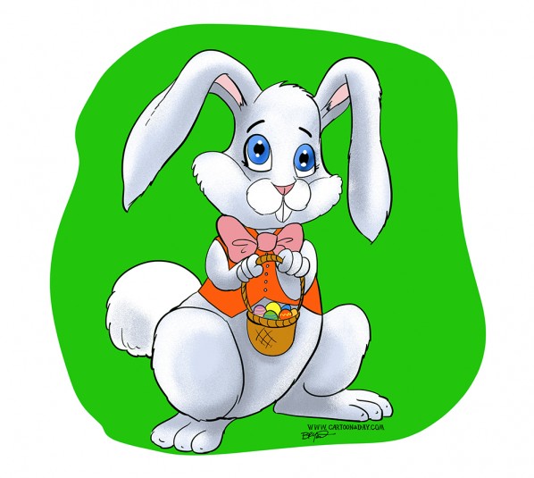 Cute Easter Bunny Cartoon â¤ Cartoon