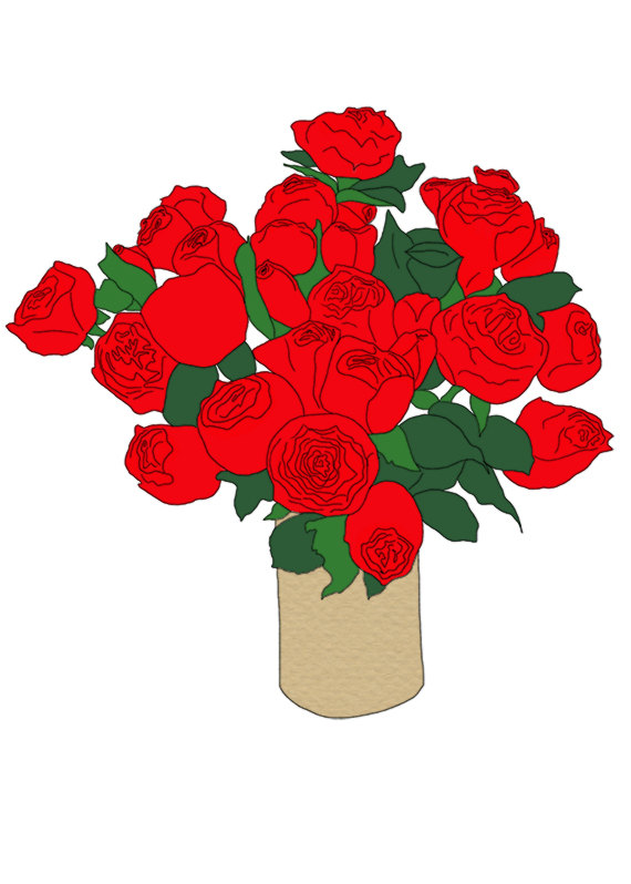 Rose Topiary Clip Art - ClipArt Best
