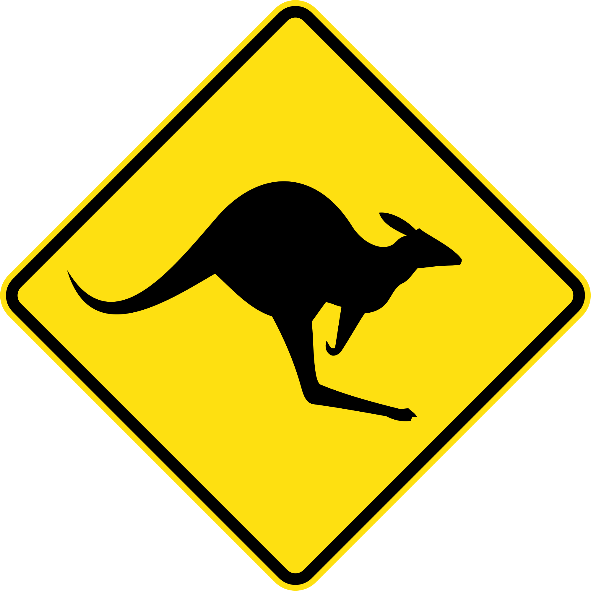 File:Kangaroo Sign at Stuart Highway.jpg