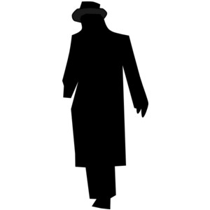 Walking person clipart silhouette