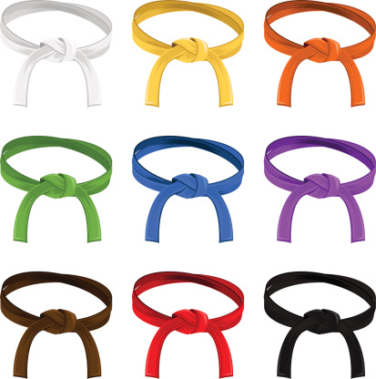 Black Belt Clip Art, Vector Images & Illustrations