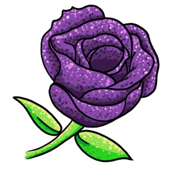 67+ Purple Wedding Flowers Clipart