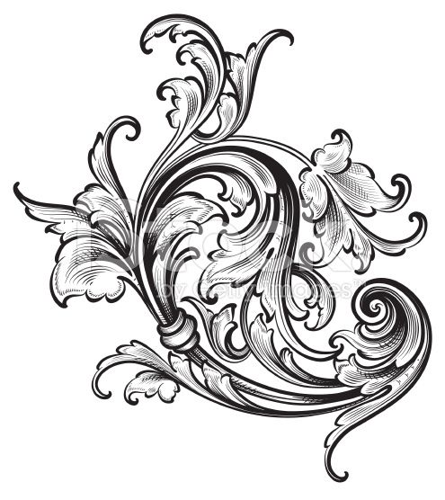 1000+ images about Filigree | Baroque, Letter b and ...