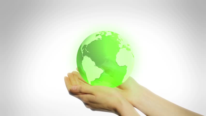 Holding The Earth In Hand HD Loop Stock Footage Video 1745626 ...