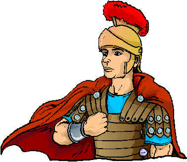 Roman soldiers clipart