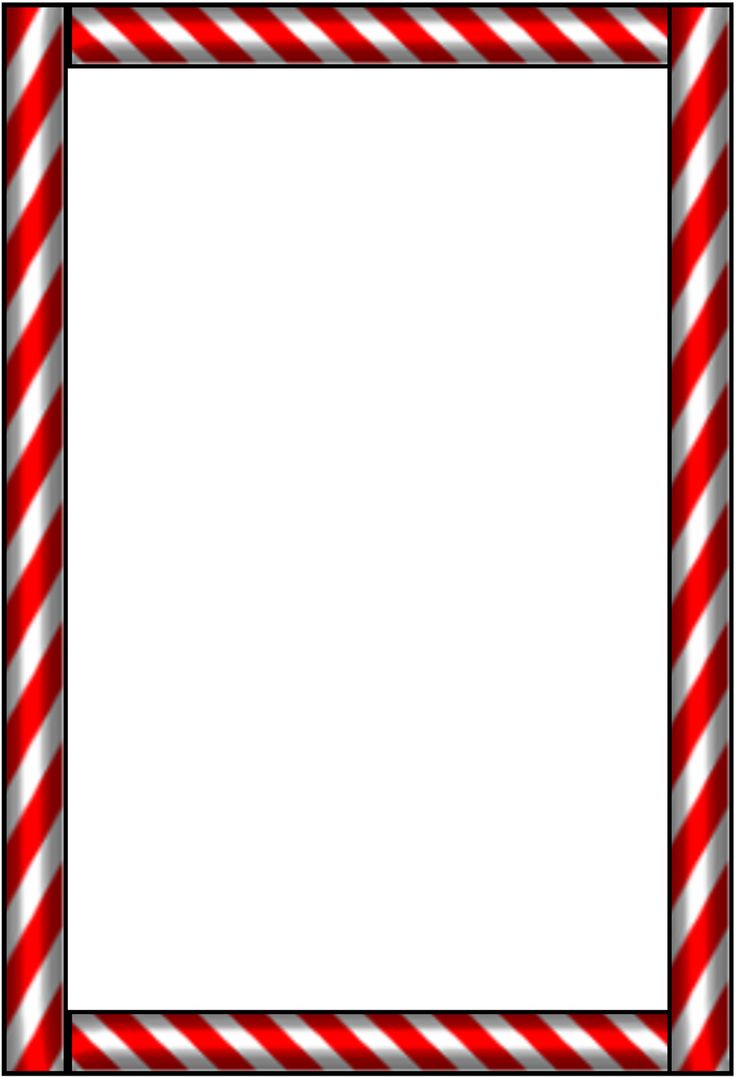 Candy cane clipart border