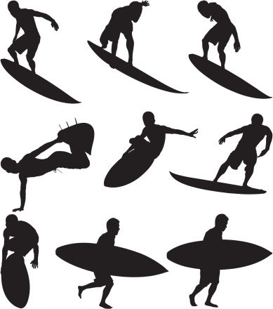 Clip Art Of Hang Ten Clip Art, Vector Images & Illustrations