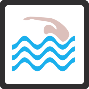 Swimming Pool Symbol Clip Art - vector clip art ...