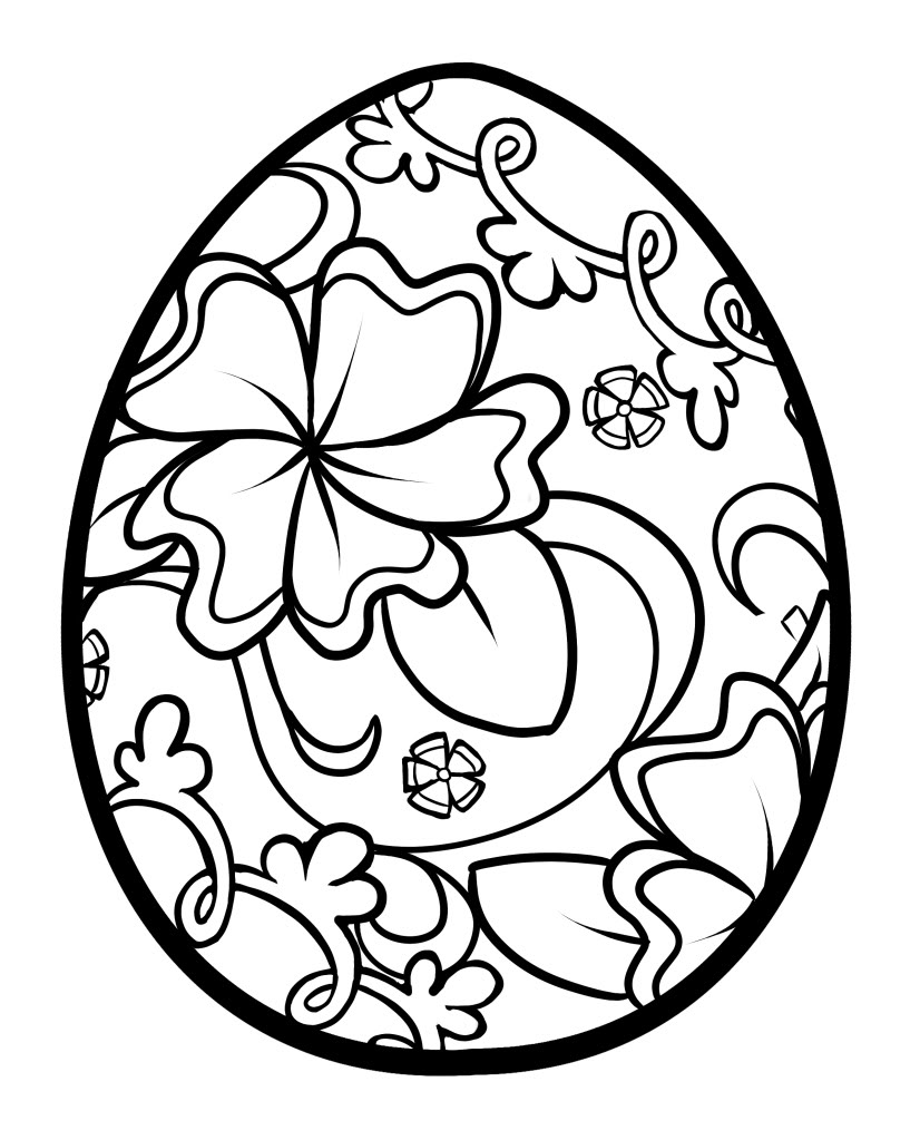Good Easter Basket Coloring Pages To Print By Easter Coloring Page ...