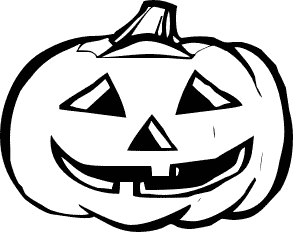 Jack o lantern black and white jack lantern clipart 2 - Clipartix