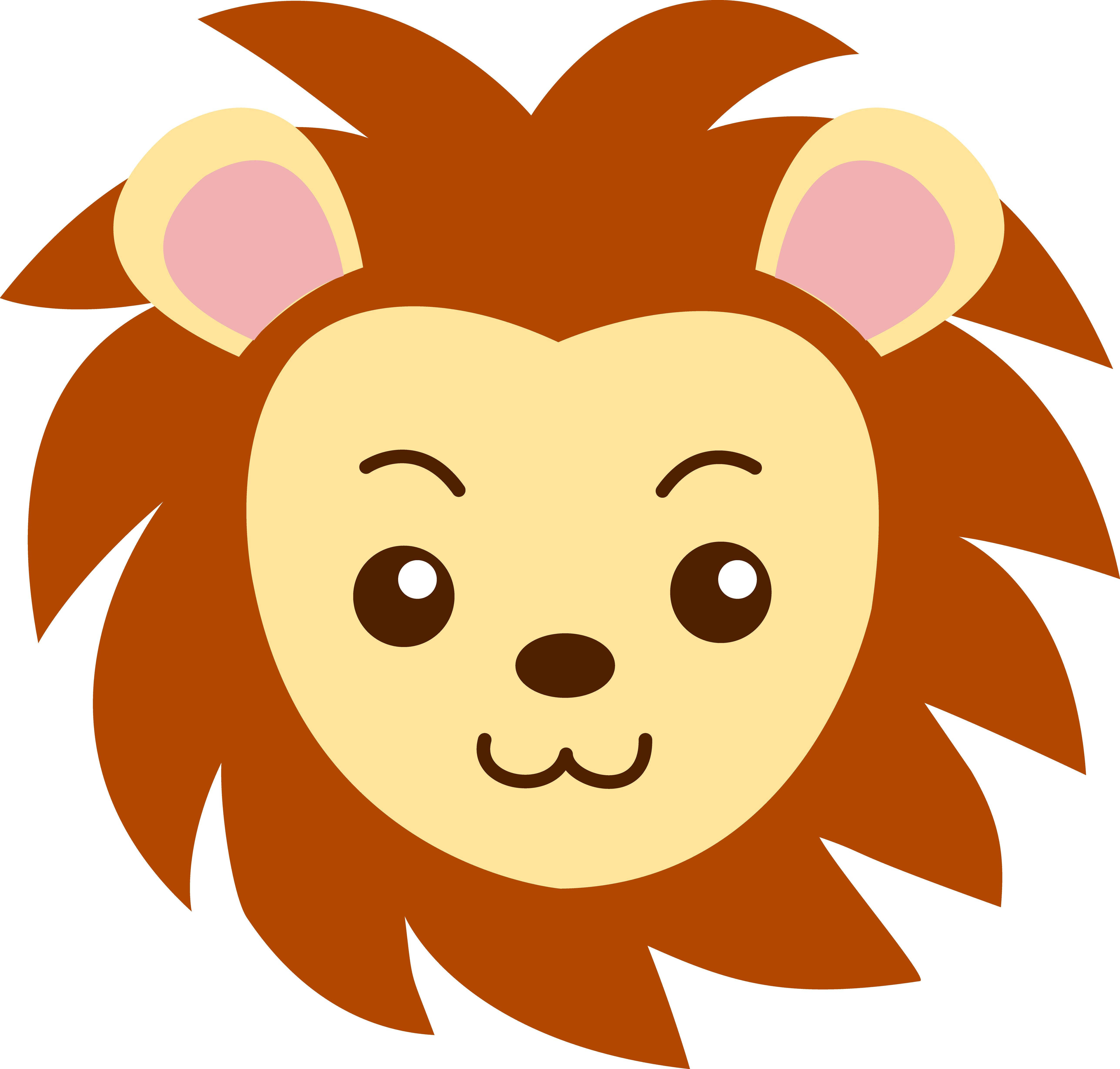 Lion clipart face - ClipartFox