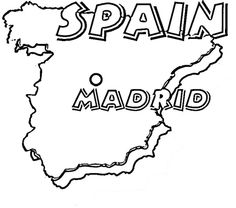 Spain flag, Coloring pages and Flags