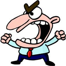 Clip Art Cartoon Angry - ClipArt Best