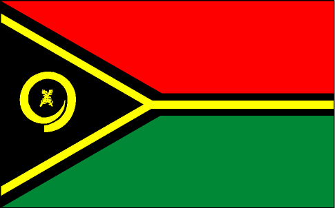 CIA - The World Factbook 2002 -- Flag of Vanuatu