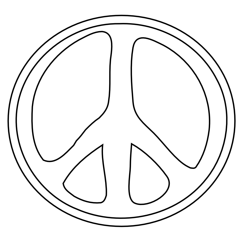 Peace Sign Clip Art