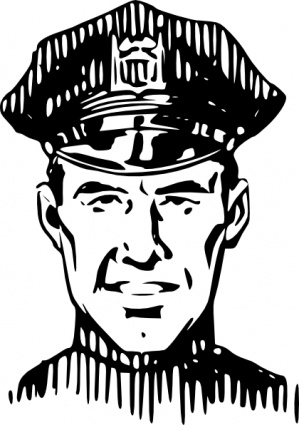 Download Policeman Head clip art Vector Free