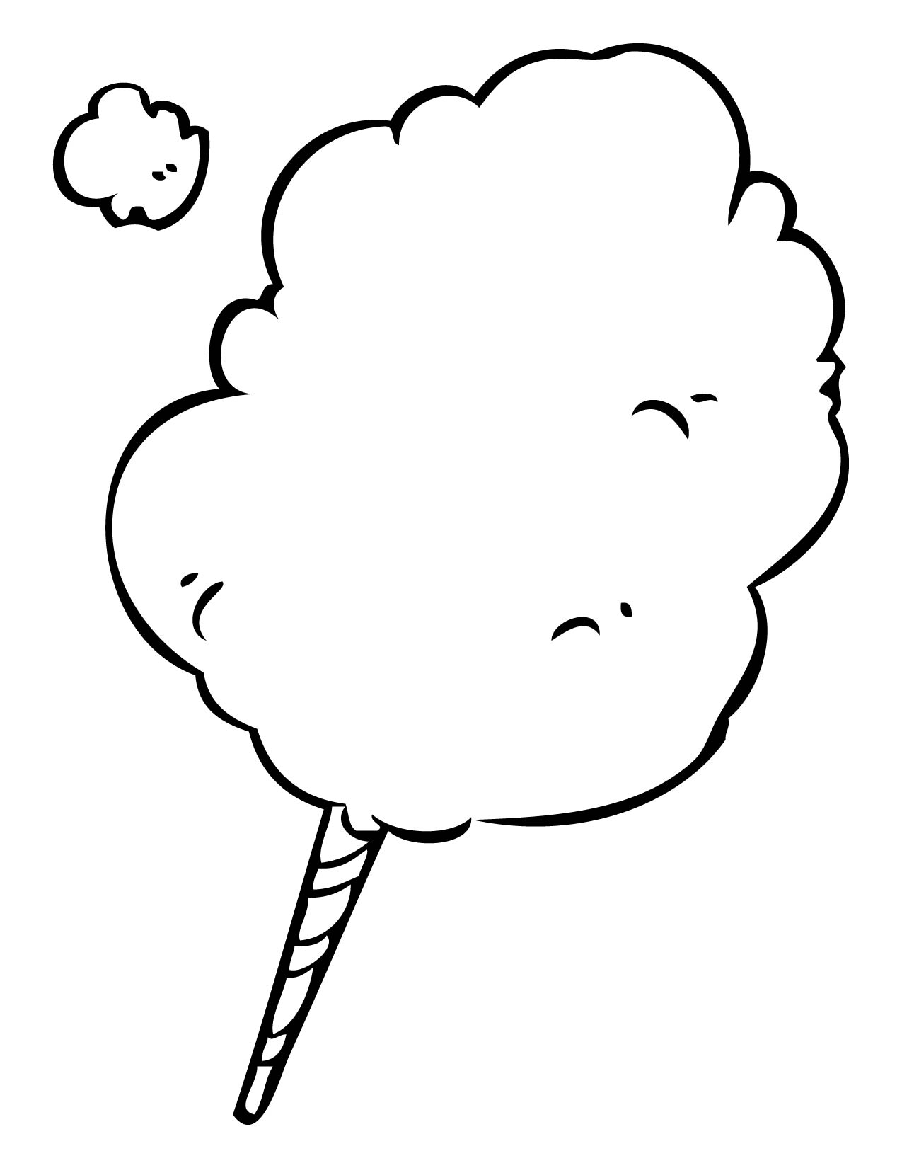 Cotton candy clip art - ClipartFox