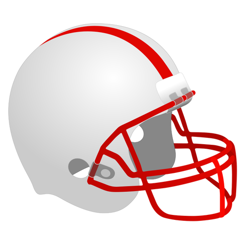 American football helmet vector drawing | Public domain vectors