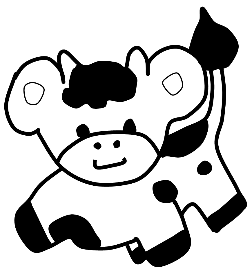 Cute Cow Drawings