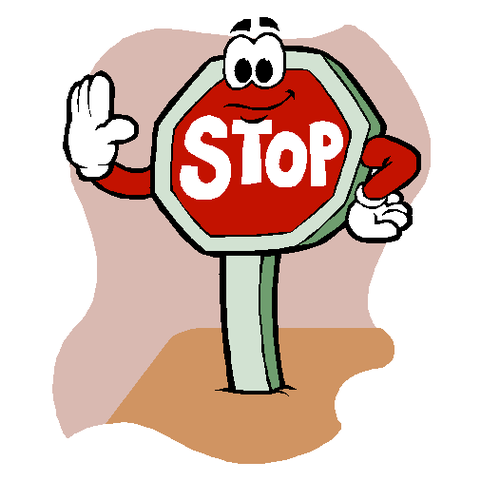 Free clipart images stop sign