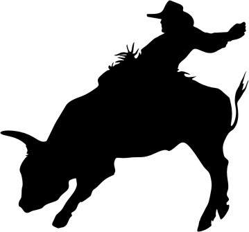 Rodeo Silhouette Clipart