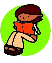 Cartoon Girl Reading - ClipArt Best