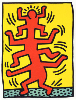 Over Keith Haring - Keith Haring