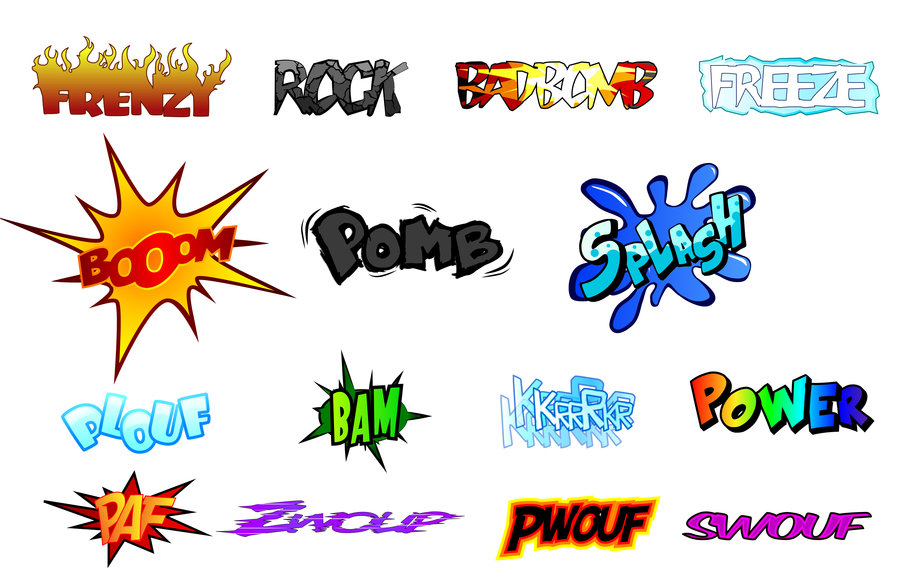 Comic Onomatopoeia - ClipArt Best