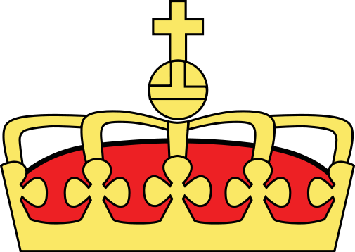 Heraldic crown of Norway.svg