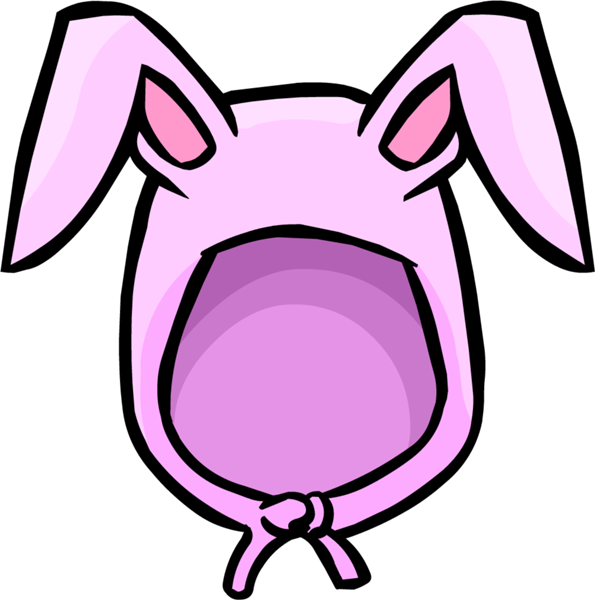 Image - Pink Bunny Ears clothing icon ID 427.png - Club Penguin ...