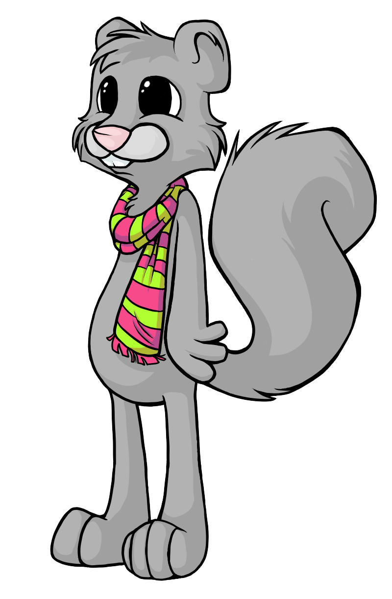 Cartoon Squirrel