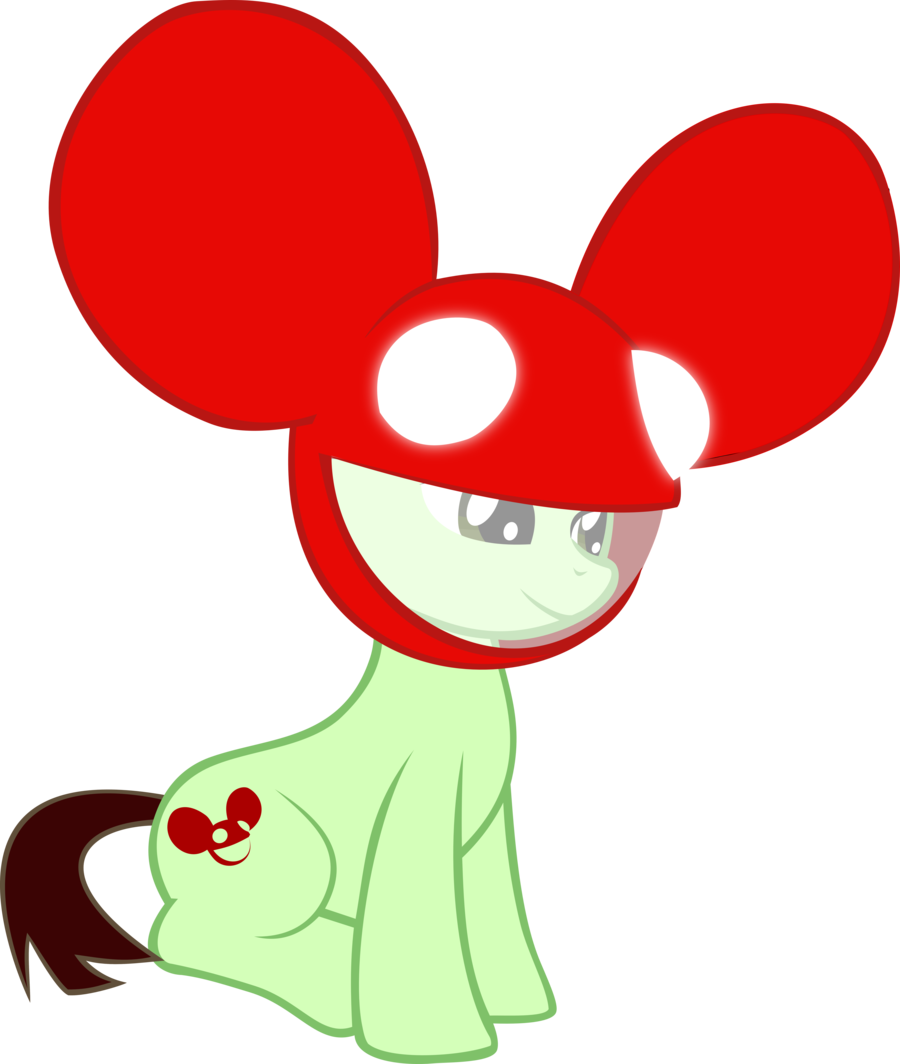 Deadmau5 pony in helmet