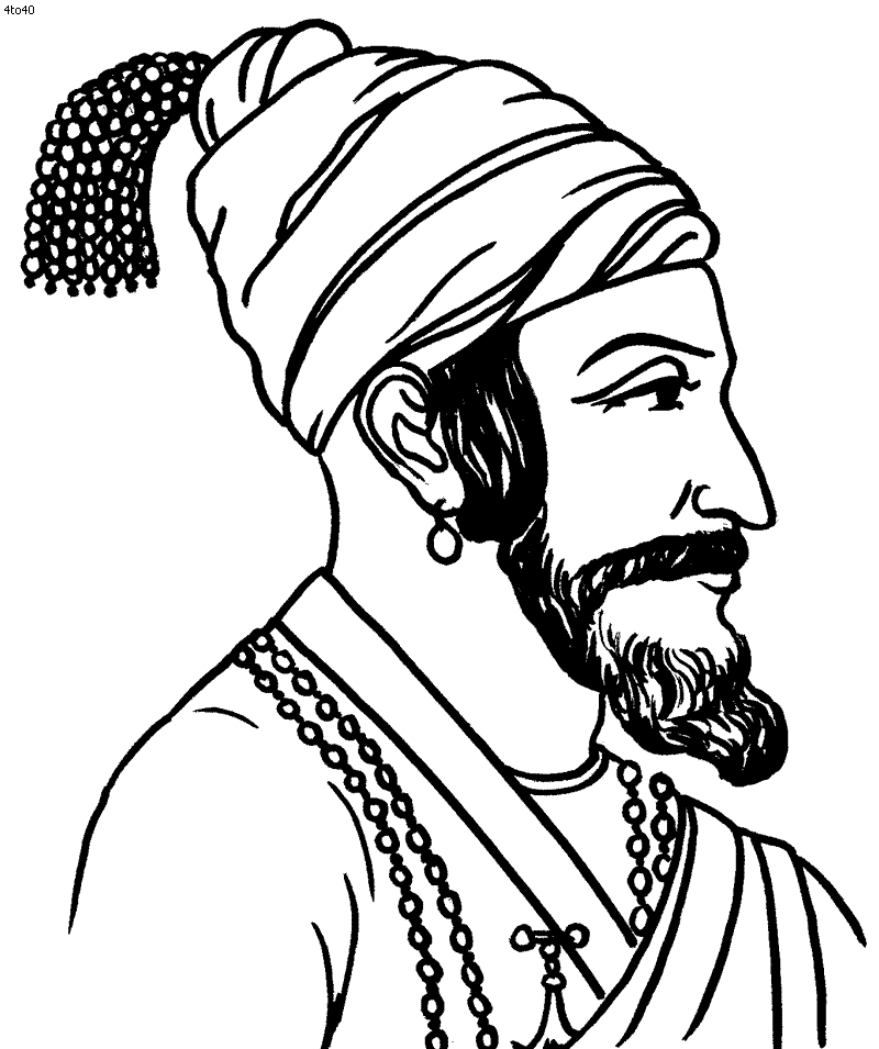 Hindu Ruler Coloring Pages, Hindu Ruler Top 20 Famous ...