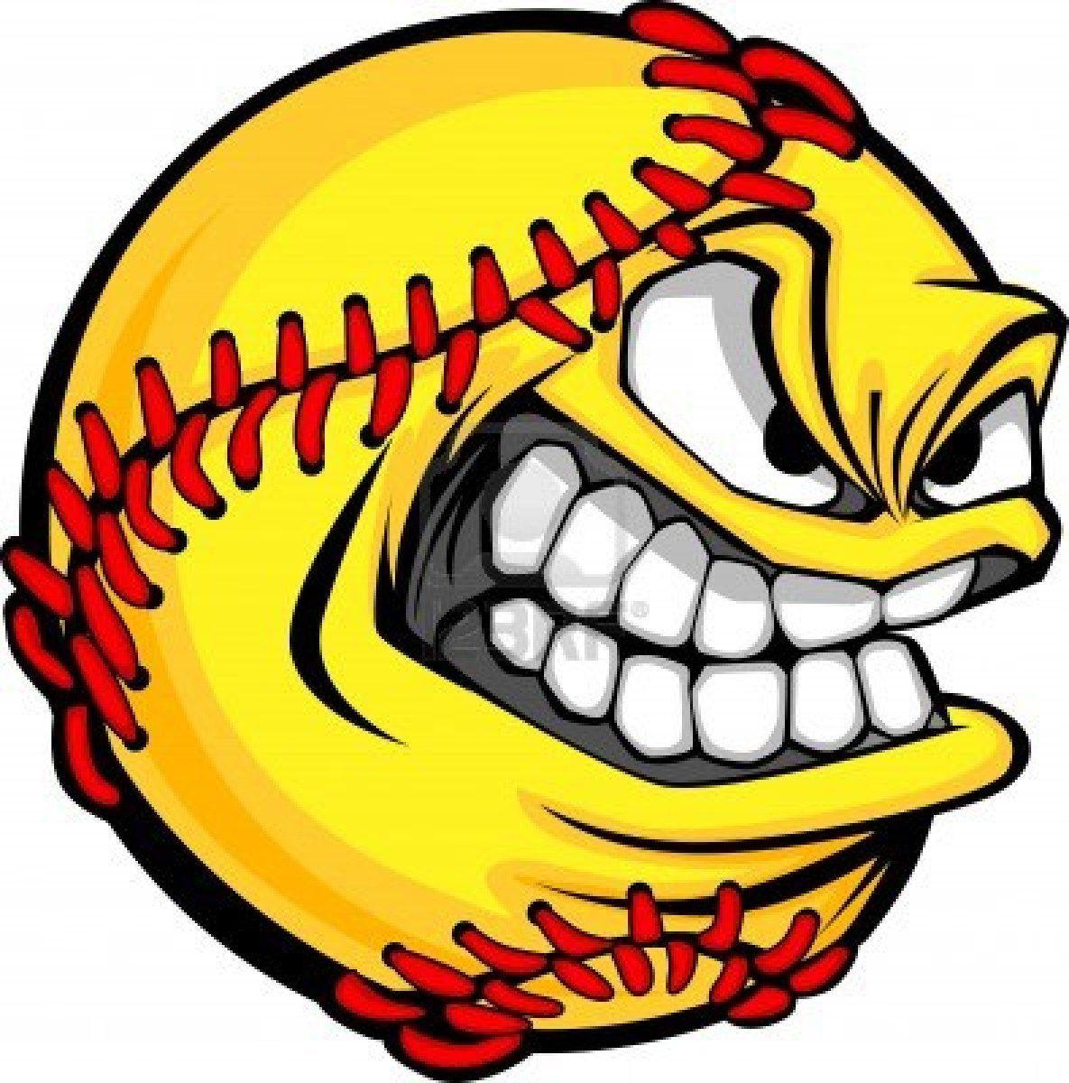 softball clipart