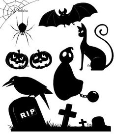 halloween silhouettes | Halloween Silhouettes, Halloween…