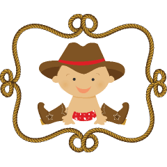 Baby Cowboy Clipart - Free Clipart Images