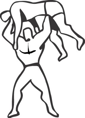 Wrestling Clip Art Silhouettes - Free Clipart Images